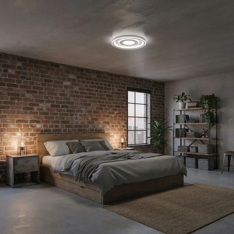 Plafon sufitowy LED ściemnialny 55W IP20 pilot 3025lm CCT biały perfektmarket.webp