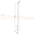 Kinkiet elewacyjny Karpun 12W 800lm IP65 czarny W0459 MaxLight perfekt market olsztyn