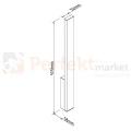 Kinkiet elewacyjny Karpun 6W 477lm IP65 czarny W0458 MaxLight perfekt market olsztyn