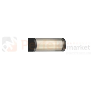Kinkiet zewnętrzny elewacyjny Gardenia 12W 612lm 3000K IP65 czarna W0465 MaxLight