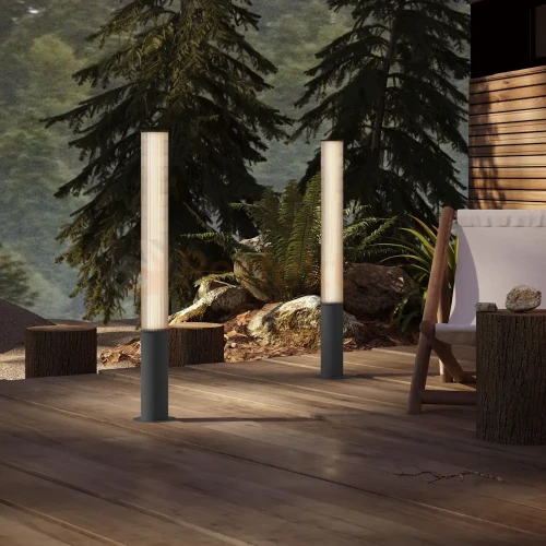 Lampa stojąca zewnętrzna słupek 105cm Gardenia 25W 3037lm IP65 antracyt F0065 MaxLight perfekt market olsztyn