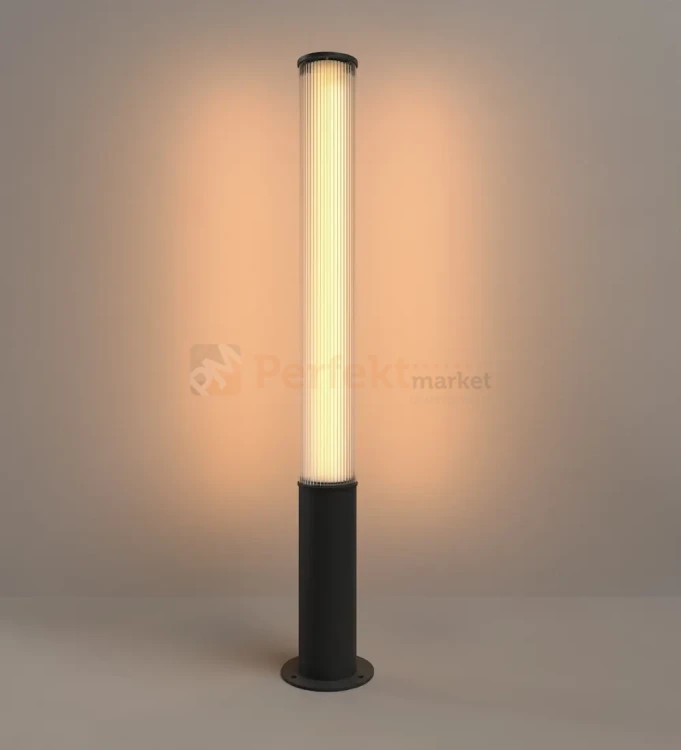 Lampa stojąca zewnętrzna słupek 105cm Gardenia 25W 3037lm IP65 czarny F0064 MaxLight perfekt market olsztyn