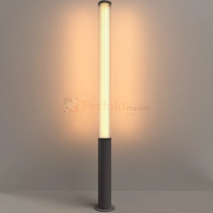 Lampa stojąca zewnętrzna słupek 155cm Gardenia 32W 3379lm IP65 antracyt F0067 MaxLight perfekt market olsztyn