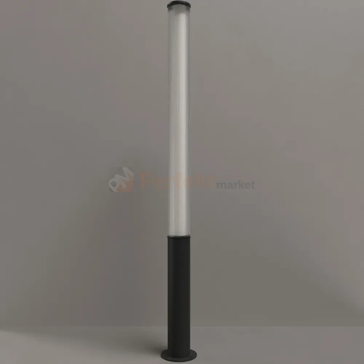 Lampa stojąca zewnętrzna słupek 155cm Gardenia 32W 3379lm IP65 czarny F0066 MaxLight perfekt market olsztyn
