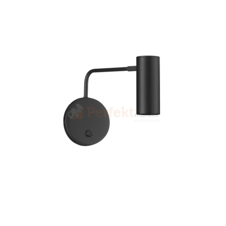 Kinkiet LED z wyłącznikiem czarny GRAUS Luces Exclusivas LE46054 perfektmarket.webp