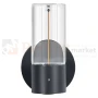 Kinkiet zewnętrzny z czujnikiem zmierzchu Endura Decor Filament 6,5W 470lm 3000K IP54 ciemny szary Osram perfekt market olsztyn