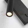 Kinkiet LED z wyłącznikiem czarny CALI regulowany reflektor 3000K perfektmarket.webp