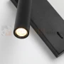 Kinkiet LED z wyłącznikiem czarny CALI regulowany reflektor 3000K perfektmarket.webp