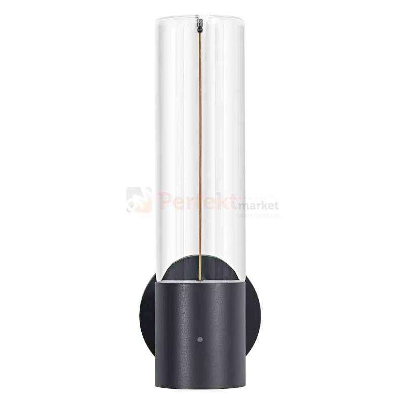 Kinkiet zewnętrzny z czujnikiem zmierzchu Endura® Decor Filament 8W 600lm 3000K IP54 ciemny szary Osram