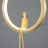 Lampa wisząca AMICI 27cm złoty ring z złotą figurą 3000K perfektmarket (9).webp