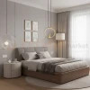 Lampa wisząca AMICI 27cm złoty ring z złotą figurą 3000K perfektmarket (3).webp