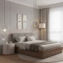 Lampa wisząca AMICI 27cm złoty ring z złotą figurą 3000K perfektmarket (3).webp