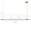 Lampa wisząca AMORE złota szklane kule bąbelki 3000K perfektmarket (4).webp