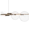 Lampa wisząca AMORE złota szklane kule bąbelki 3000K perfektmarket (1).webp