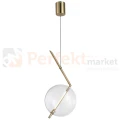 Lampa wisząca AMORE złota szklana kula 24cm 3000K perfektmarket (1).webp