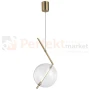 Lampa wisząca AMORE złota szklana kula 24cm 3000K perfektmarket (1).webp