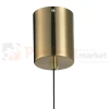 Lampa wisząca AMORE złota szklana kula 24cm 3000K perfektmarket (3).webp