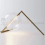 Lampa stołowa AMORE złota szklana kula 25cm 3000K perfektmarket 2.webp