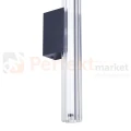 Nowoczesny kinkiet LED tuba szklana ryflowany 40cm 3000K perfektmarket (7).webp