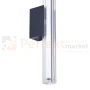 Nowoczesny kinkiet LED tuba szklana ryflowany 40cm 3000K perfektmarket (7).webp