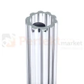 Nowoczesny kinkiet LED tuba szklana ryflowany 40cm 3000K perfektmarket (8).webp