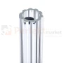 Nowoczesny kinkiet LED tuba szklana ryflowany 40cm 3000K perfektmarket (8).webp