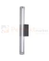 Nowoczesny kinkiet LED tuba szklana ryflowany 40cm 3000K perfektmarket (10).webp