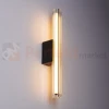 Nowoczesny kinkiet LED tuba szklana ryflowany 40cm 3000K perfektmarket (4).webp