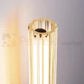 Nowoczesny kinkiet LED tuba szklana ryflowany 40cm 3000K perfektmarket (5).webp