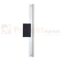 Nowoczesny kinkiet LED tuba szklana ryflowany 40cm 3000K perfektmarket (6).webp