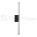 Nowoczesny kinkiet LED tuba szklana ryflowany 40cm 3000K perfektmarket.webp