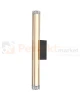 Nowoczesny kinkiet LED tuba szklana ryflowany 50cm 3000K perfektmarket (6).webp