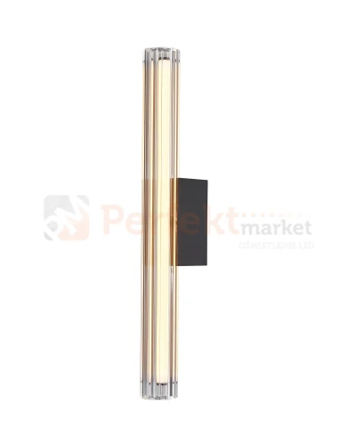 Nowoczesny kinkiet LED tuba szklana ryflowany 50cm 3000K perfektmarket (6).webp