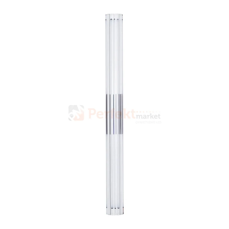 Nowoczesny kinkiet LED tuba szklana ryflowany 50cm 3000K perfektmarket (3).webp