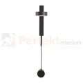 Kinkiet LED czarny FIKO dekoracyjny design 120 cm 3000K perfektmarket.webp