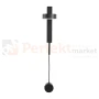 Kinkiet LED czarny FIKO dekoracyjny design 120 cm 3000K perfektmarket.webp