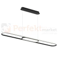 Lampa wisząca LED CORDOBA nowoczesny design 32W 4000K czarna perfektmarket (4).webp
