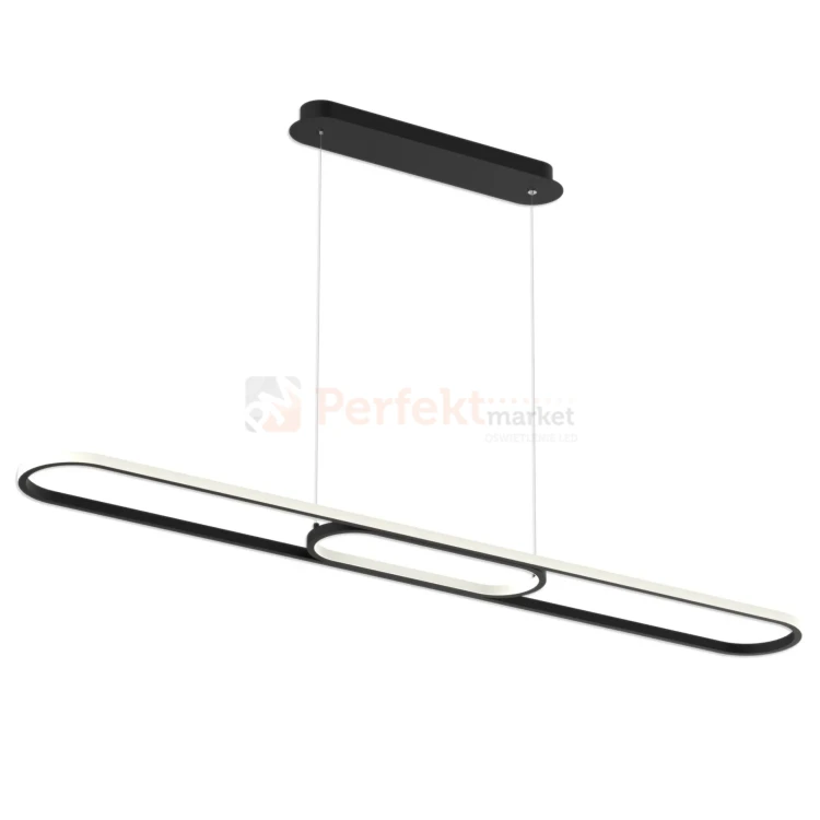 Lampa wisząca LED CORDOBA nowoczesny design 32W 4000K czarna perfektmarket (4).webp