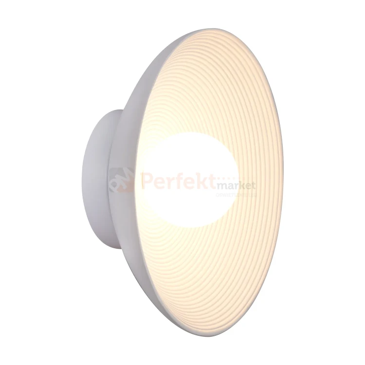 Lampa ścienna kinkiet biały dysk ILUSIONI 1xG9 26 cm perfektmarket (3).webp
