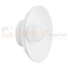 Lampa ścienna kinkiet biały dysk ILUSIONI 1xG9 26 cm perfektmarket.webp