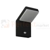 Kinkiet elewacyjny z czujnikiem ruchu PIR Fiss 20W 1130lm 3000K IP65 czarny W0472 MaxLight perfekt market olsztyn