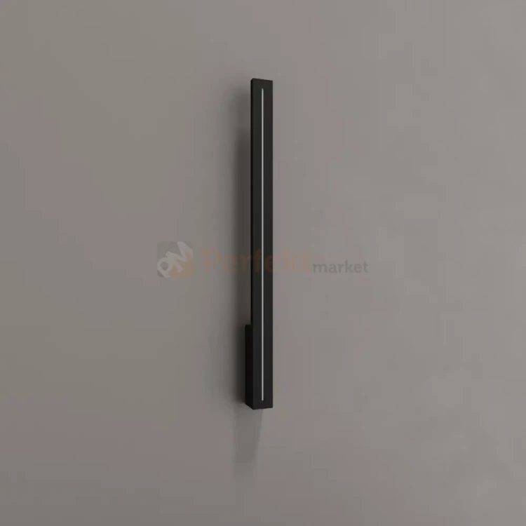 Kinkiet elewacyjny liniowy Moena 15W 559lm IP65 81cm czarny W0460 MaxLight perfekt market olsztyn