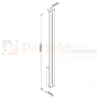Kinkiet elewacyjny liniowy Moena 15W 559lm IP65 81cm czarny W0460 MaxLight perfekt market olsztyn