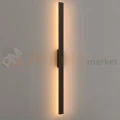 Kinkiet elewacyjny liniowy Predazzo 20W 1616lm 3000K IP65 121cm czarny W0461 MaxLight perfekt market olsztyn