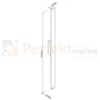 Kinkiet elewacyjny liniowy Predazzo 20W 1616lm 3000K IP65 121cm czarny W0461 MaxLight perfekt market olsztyn