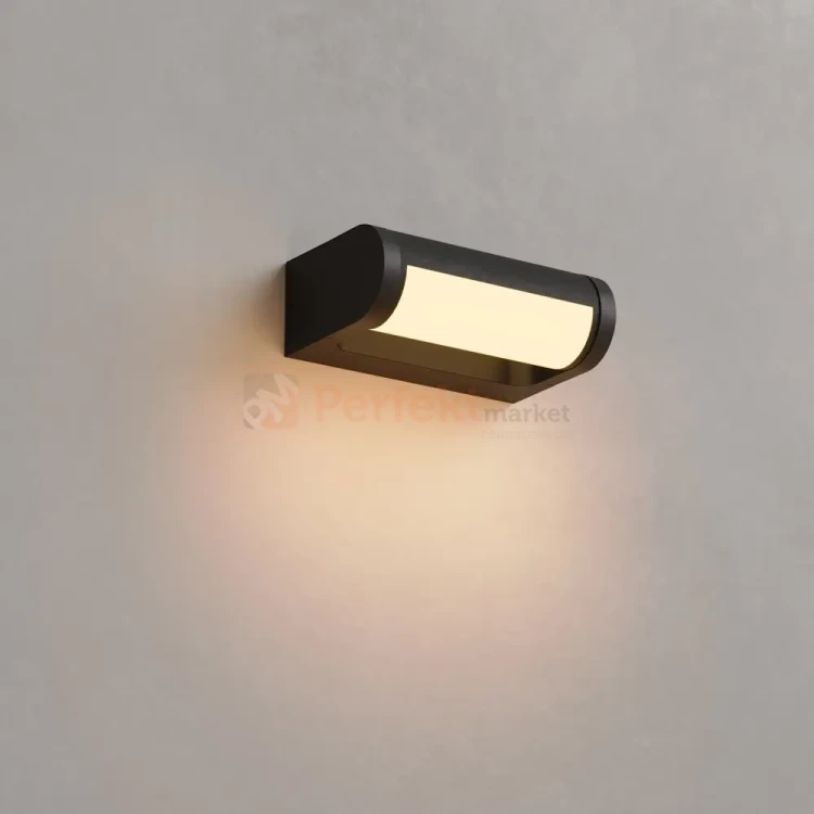Kinkiet elewacyjny Solden 12W 453lm 3000K IP65 czarny W0462 MaxLight perfektmarket.com.pl