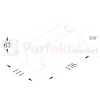 Kinkiet elewacyjny Solden 12W 453lm 3000K IP65 czarny W0462 MaxLight perfektmarket.com.pl