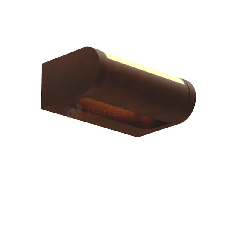 Kinkiet elewacyjny Solden 12W 453lm 3000K IP65 corten W0463 MaxLight perfektmarket.com.pl