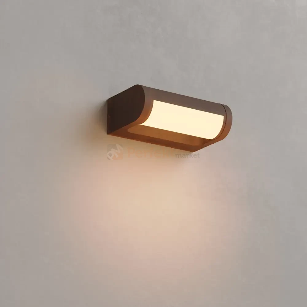 Kinkiet elewacyjny Solden 12W 453lm 3000K IP65 corten W0463 MaxLight perfektmarket.com.pl