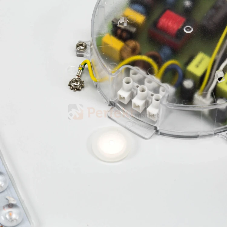 Plafon LED NYMPHEA 36W 2840lm 2600-6500K CCT 230V 130° IP20 488x72mm biały WiFi/BT Spectrum SMART perfekt market olsztyn